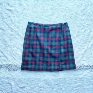 Vintage Eddie Bauer Plaid Skirt